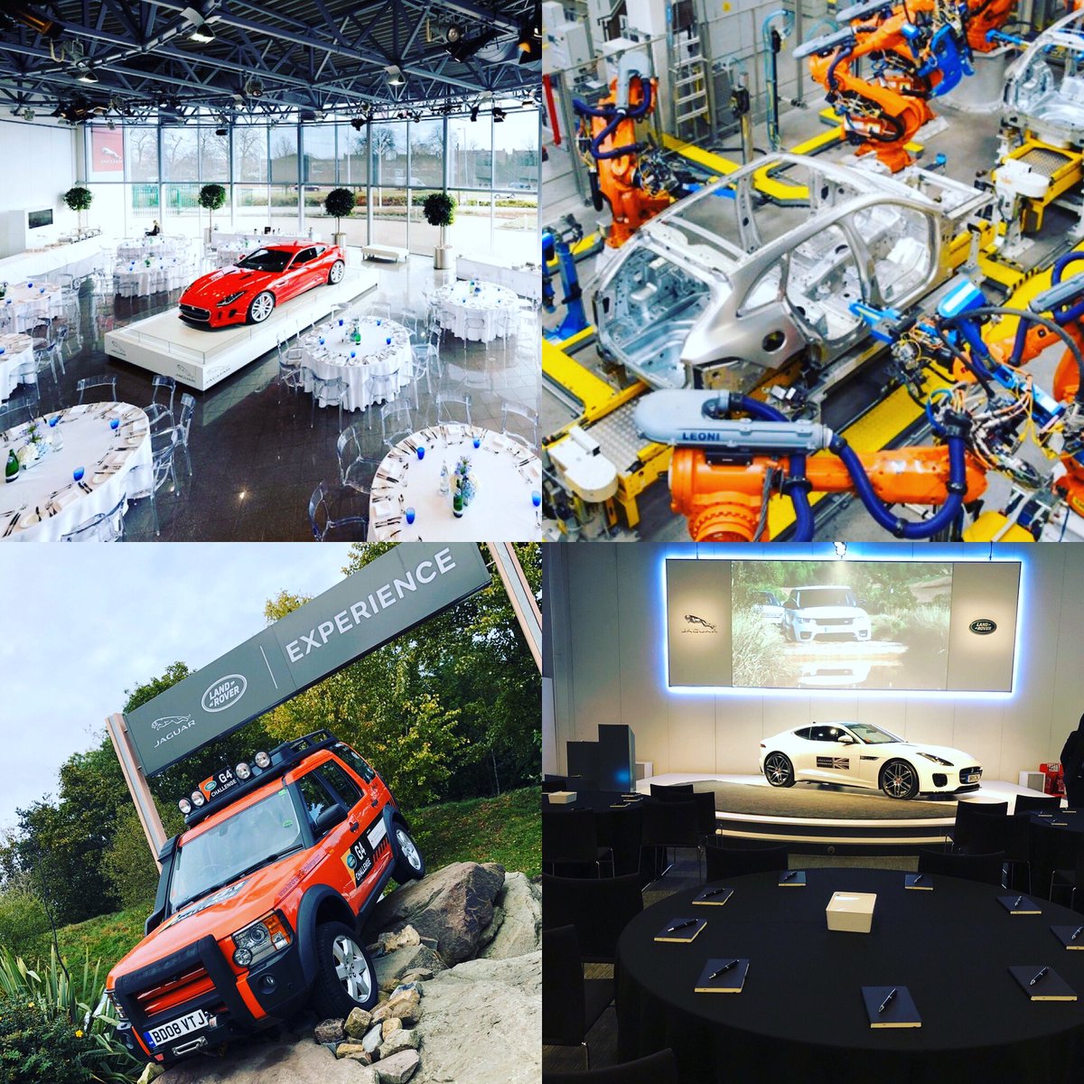 beeevents_uk's tweet photo. Why not provide your guests with the ultimate experience at Jaguar Castle Bromwich and Land Rover Solihull with their blank canvas meeting space, manufacturing tour and/or driving experience? Contact us today for your exclusive package 
hello@bee.events
https://t.co/MyR82U1Kfq https://t.co/si86HEzeR7