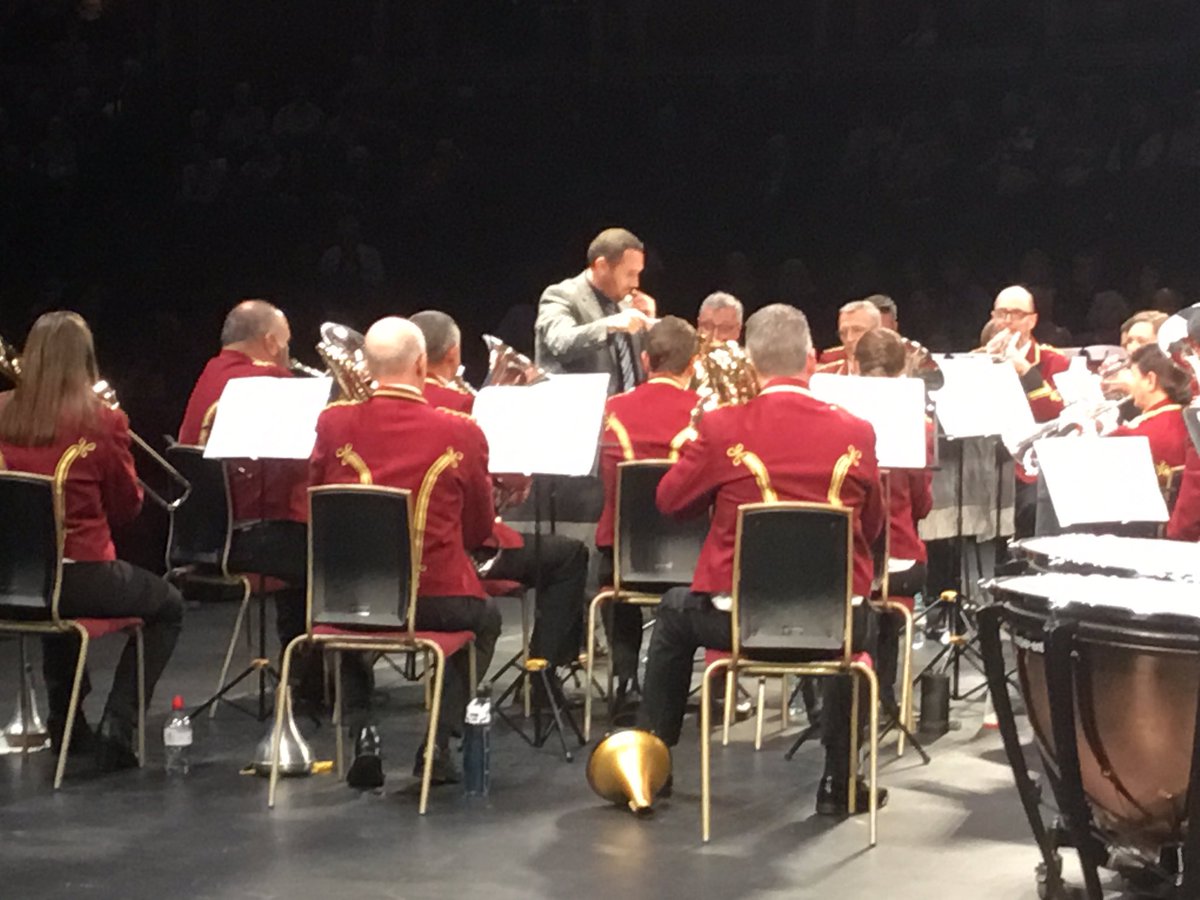#finals2019 <a href="/kapitol_promo/">Kapitol Promotions</a> The final Welsh challenger from <a href="/BandNorthop/">Northop Silver Band</a> led by a man whose graced this stage many times as a player &amp; today could be his first as MD (apologies if wrong) John Doyle 4br.co/finals2019