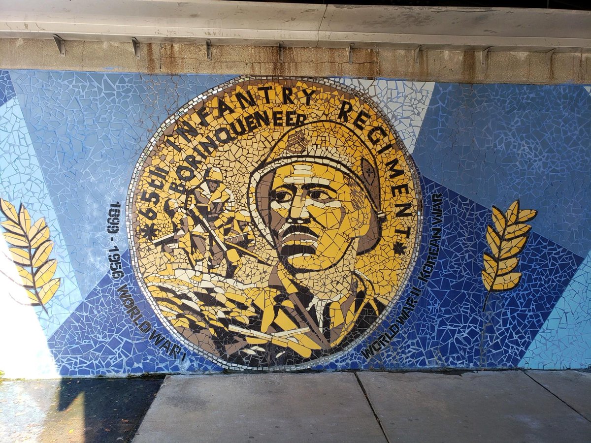 Unveiling of Borinqueneers Mosaic Mural in Chicago! Develamiento de Muralla Mosaica honrando a los Borinqueneers en Chicago!

Read article: bit.ly/35DeInM

Sep. 17th- a mosaic mural was unveiled to commemorate the Borinqueneers, 65th Inf. Reg.  

Honor y Fidelidad!