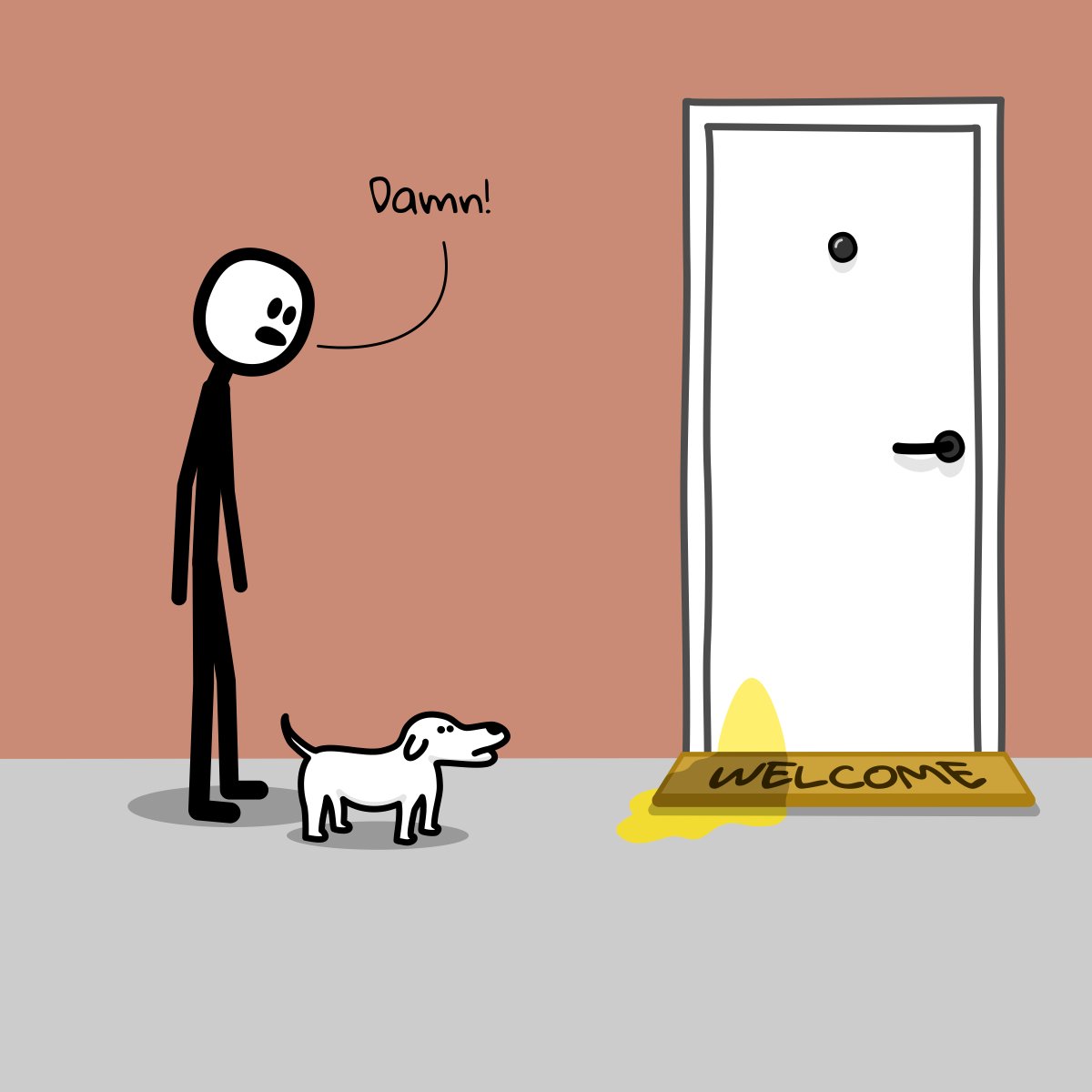 Pigtelligent's tweet photo. Problem solved 🐶 #comics #webcomic #webcomics https://t.co/vFJ4LA2I9p