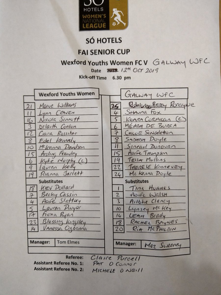 Wexford FC Women tweet media