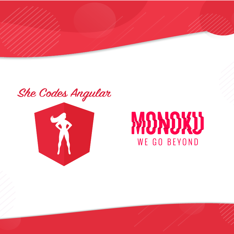 SheCodesAngular's tweet photo. Gracias @monoku por apoyarnos en nuestro workshop de #SheCodesAngular

Sin ustedes no sería posible llevarle este evento a tantas chicas de la ciudad

📅FECHA: 09 de Noviembre.
🗺LUGAR: Ruta N, salas multiples
⏰HORA: 8:00 Am / 12:30 PM.

Registro ⬇️⬇️⬇️
  https://t.co/WRp1mzylLq https://t.co/VODWiETxXW