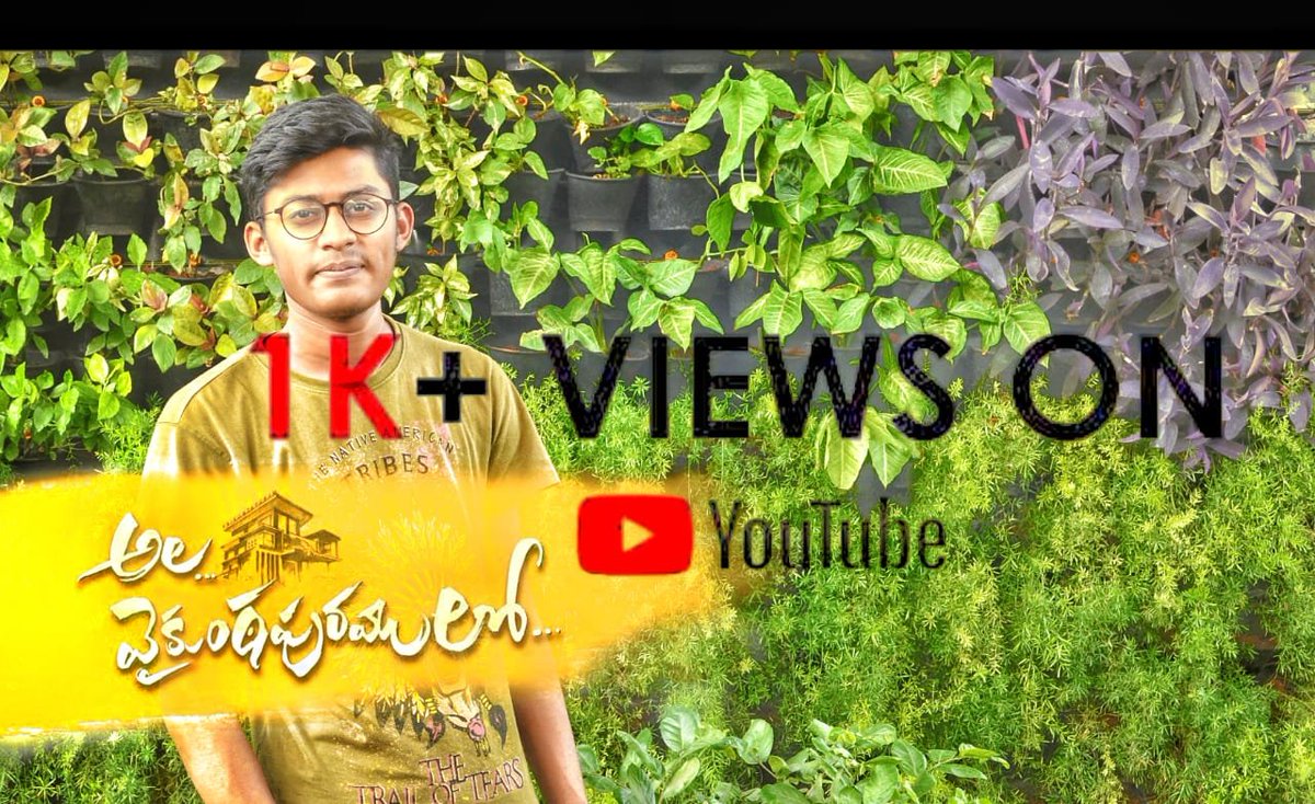 pillanagababi's tweet photo. https://t.co/hlvLXgHuDk
thanking #sidsriram 4r this wonderful #song
#1kviews #1kthanks 4r #supporting
#My_hard_work
#Thanks 4r #everyone who have #supported me #reaching #milestone .
#beingbabi #nagababipilla #samajavaragamana
#AlaVaikunthapurramuloo #AlluArjun #PoojaHegde https://t.co/st3auWwf9U
