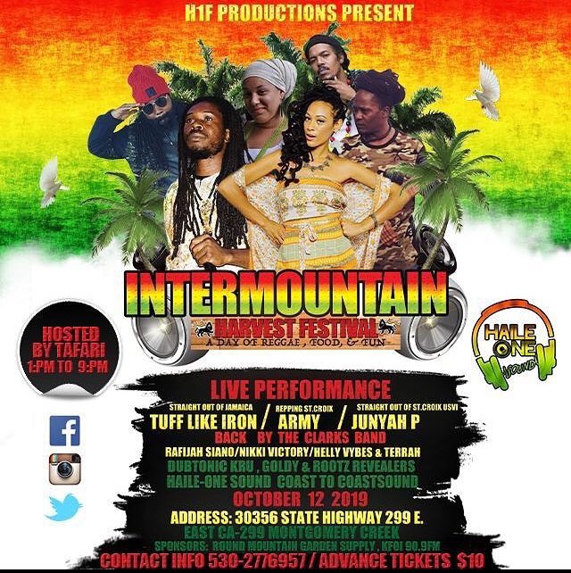 aumnipro's tweet photo. Intermountain Harvest Festival happening tonight with @tufflikeiron @dubtonickru #mountainvibe #musicalnation #reggae #norcalreggaecalendar https://t.co/VGOD575O64