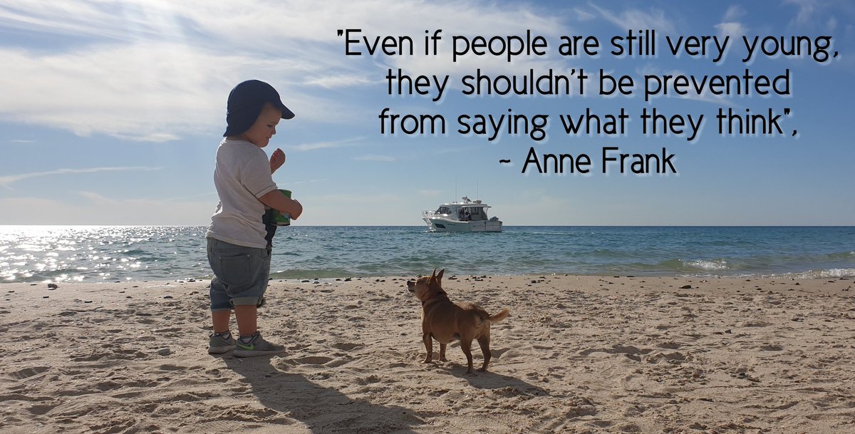 erinforever14's tweet photo. "Even if people are still very young, they shouldn’t be prevented from saying what they think" ~ Anne Frank

#children #ChildDevelopment #KidsMatterOK 
@L8Effects
@julesie92 @carolineMcK1964 @luvhopecourage @drkdhoffman @ChrisLancashir3 @smashingwalnuts @carvotta_wendy https://t.co/K0CnGoYs7a