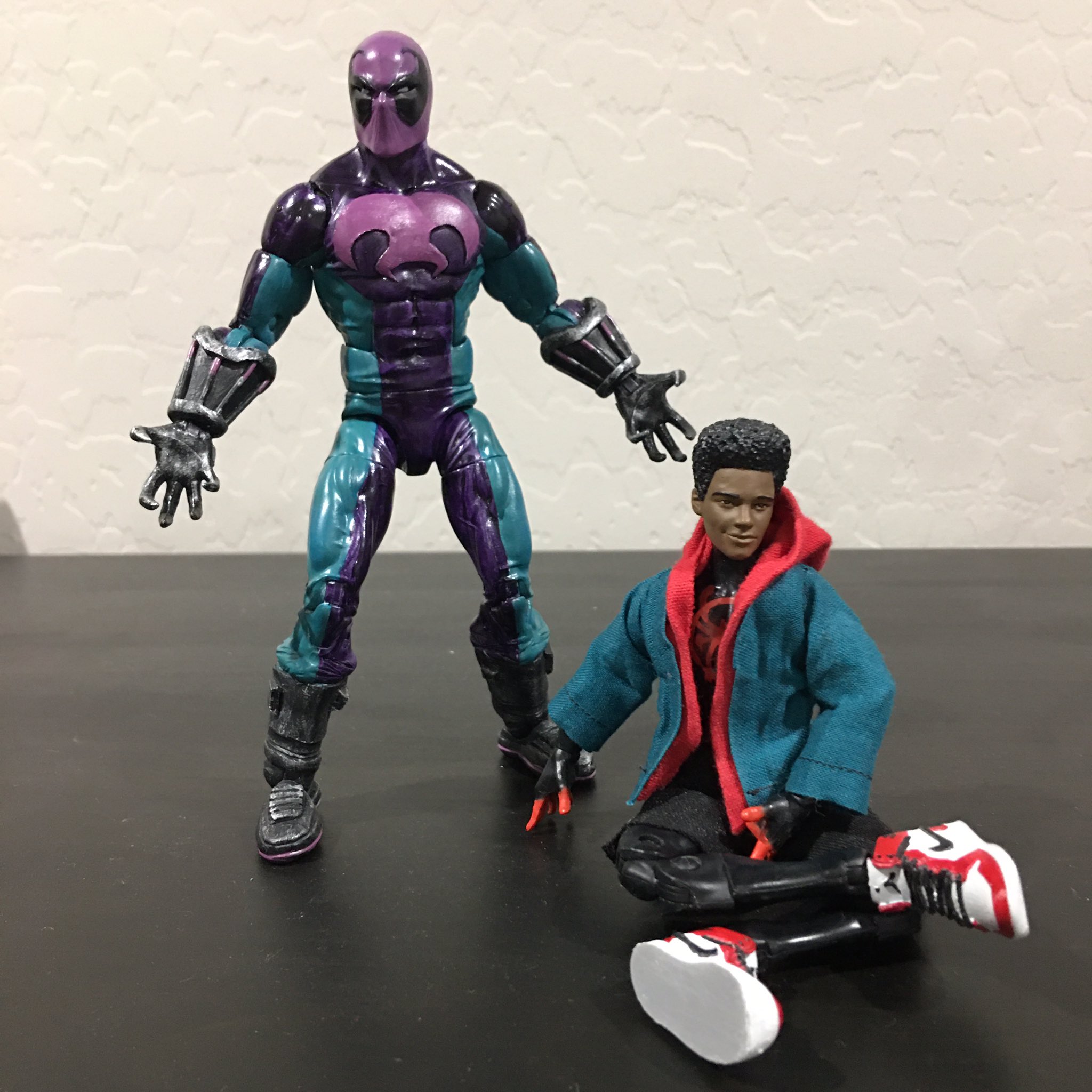 custom miles morales figure