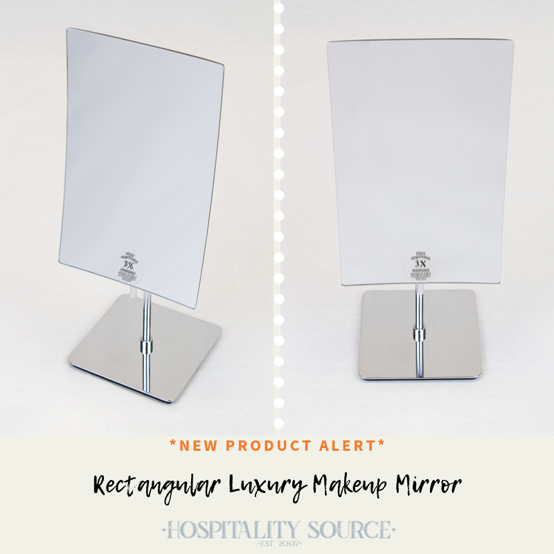 NEW! NEW! NEW! 
.
These new #MakeupMirrors are going to go quick! 
You asked for a modern & sleek design & oh BOY did we deliver with this beauty💙
.
Email: Sales@hospitalitysource.com for inquires and pricing!
#HotelSupply #Design #BoutiqueHotels #HospitalityDesign #HotelDesign