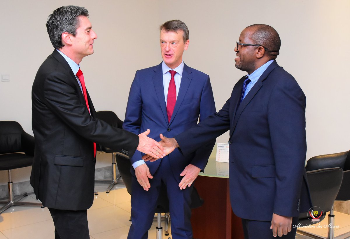 RDC-Mines: Tête-à-tête entre le ministre des Mines et le délégué du Parlement fédéral allemand ce Samedi