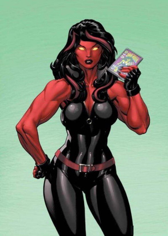 Red She Hulk (@thebettyross) on Twitter photo 