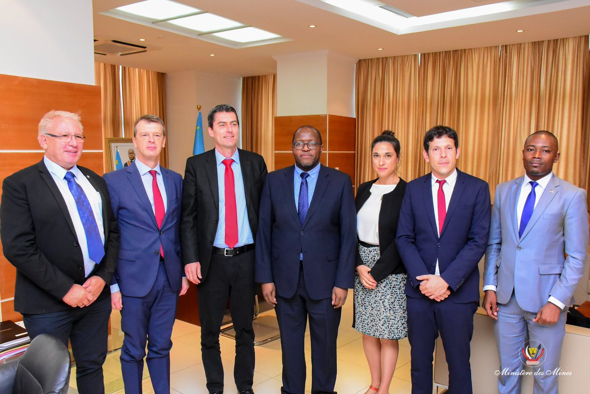 Mines_RDC's tweet photo. RDC-Mines: Tête-à-tête entre le ministre des Mines et le délégué du Parlement fédéral allemand ce Samedi https://t.co/2vOcGGy5ep