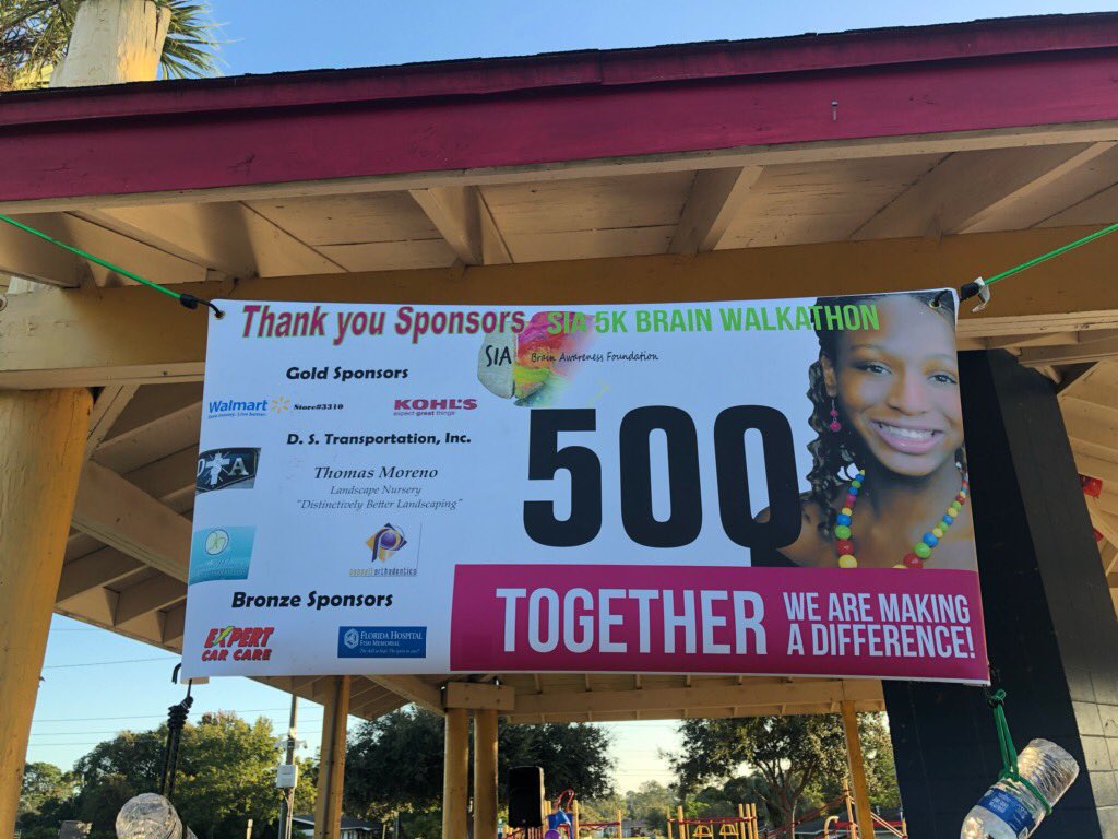 Sia Yorker 5k walkathon .  In memory of an awesome Pine Ridge graduate. Thanks to Deltona High Health Academy for coming out in support. #deltronahigh #pineridge high ⁦<a href="/Bobbie_Grieve/">Bobbie Jo Grieve</a>⁩