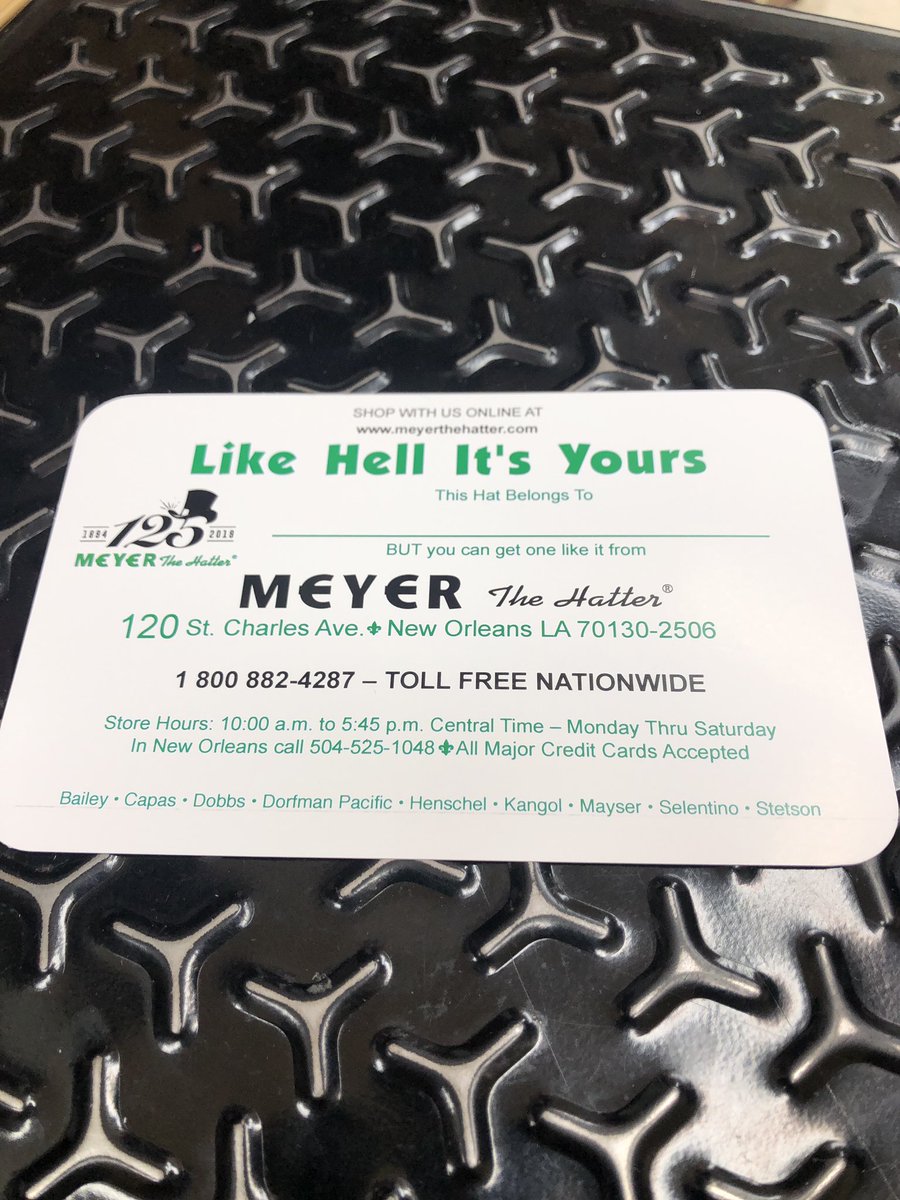 MeyerTheHatter's tweet photo. 60% of the time, it works EVERYTIME 🙌🏻 #likehellitsyours https://t.co/S9mIRSzf1H