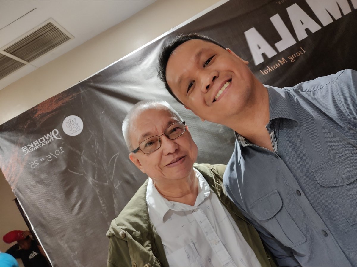 If only I could watch this 25x like my other favourite, I would! 😅 

THIS. IS. A. MASTERPIECE. 

Hauntingly beautiful. Pierced my heart and soul. 

Catch it guys, 'til Oct 20 na lang! Final run na!

Let's support Philippine theater. 🎭🇵🇭

#Himala2019