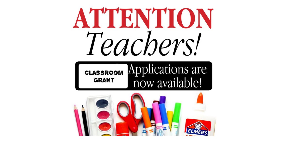 ForWcps's tweet photo. Don’t forget to apply for a Classroom Grant! A Huge THANK YOU to the Wytheville-Bland Foundation for partnering with the Foundation for Excellence! #WCPSSuccess #WytheExcellence https://t.co/nwRQCgCPok