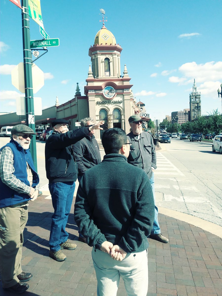gprm2019's tweet image. More from the Kansas City field trip yesterday with @kuubpl and @KUGeog_Atmo at the National WWI Memorial and The Plaza. 📸 by Melissa Fahrenbruch @theAAG