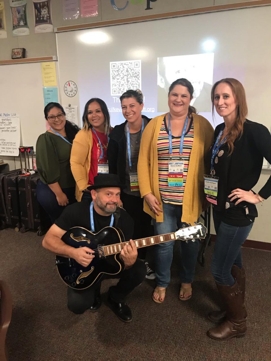 A great first sesh with <a href="/kevinhoneycutt/">Kevin Honeycutt </a>! “Our kids are playing on a digital playground...Adults need to show up for yard duty!” <a href="/kerncue/">Kern CUE</a> #kerncue #castleSTEAM