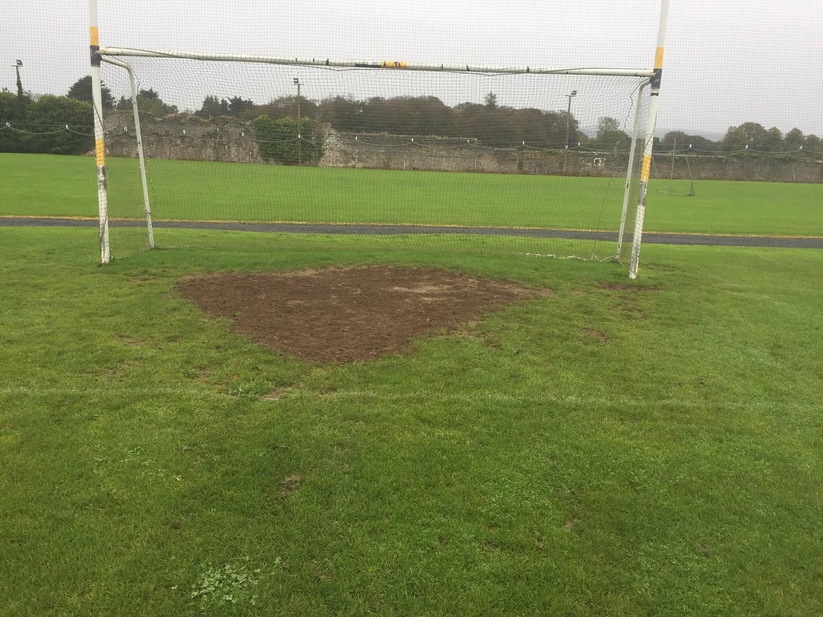 jackduane's tweet photo. Worked carried out on @ButtevantGAA goalmouths #lookafterthem @OfficialCorkGAA @AvondhuGAA https://t.co/WvDqxFfhdR