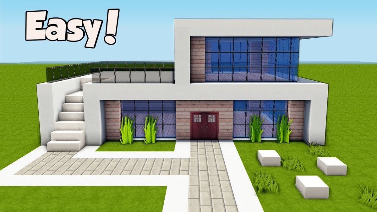 X 上的 Fastupload.io:「Minecraft Tutorial - Casa Moderna com