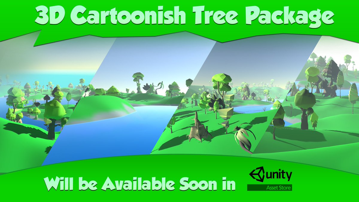 crewolves's tweet image. [3D Cartoonish #Tree Package] 22 Unique  #GAMEREADY trees...#Download package... #gamedev #GameAssetsCreation #gamedevelopment #indiedev #indie #3DModeling #madewithunity #GameDesign #gameasset #gameart #unity3d #Unity #Blender3d #lowpoly #Crewolves
[ u3d.as/YHx ]