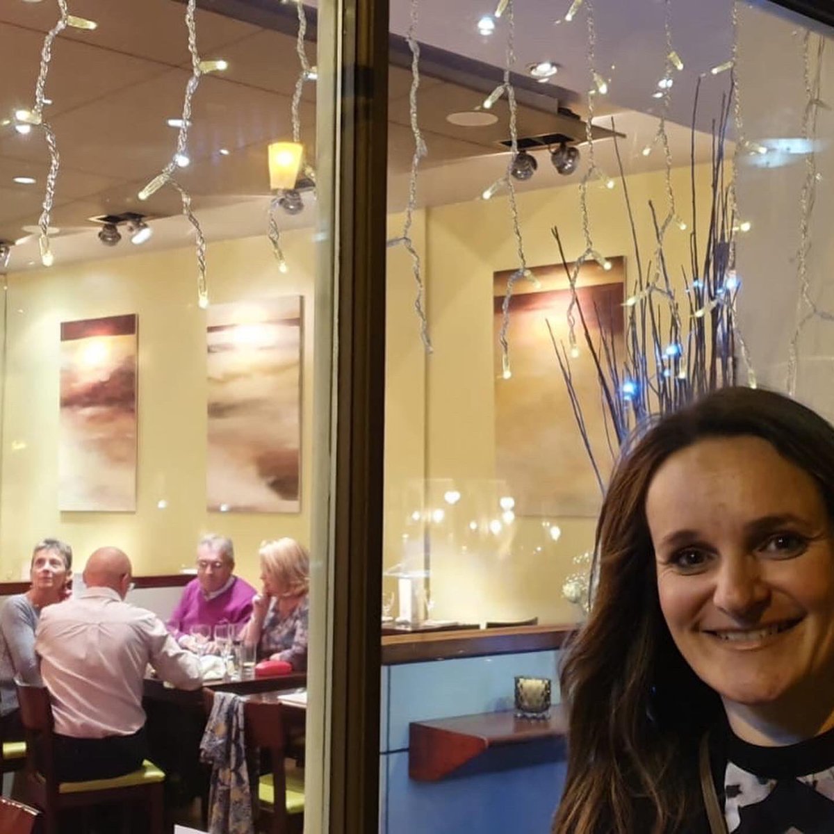Mel_Malcolm's tweet photo. Little trip down memory lane last night in Harrogate to see my paintings still hanging in @quantroHG1 Harrogate and over 18 years since I was commissioned to do the work🎨🖼 https://t.co/TxoBiVCxQq