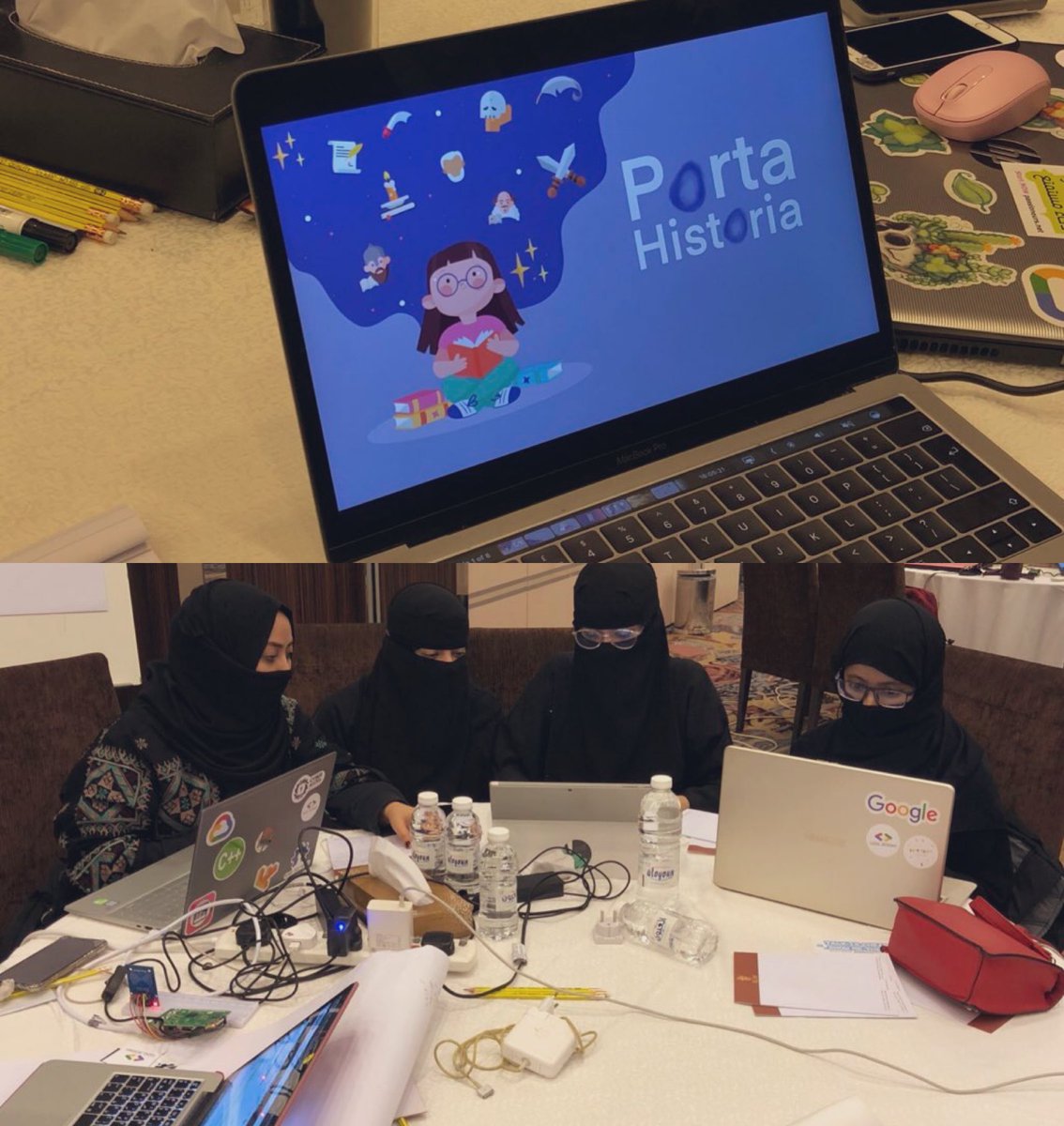 hmooddes's tweet photo. الفرق المتأهله الى النهائيات : 
- CIRCLES 
- SEED 
- ALCHEME 
- TASSYAR
- PORTAHistoria
- فزعَة 

#DevFest19Jed https://t.co/xfgsrVacPN