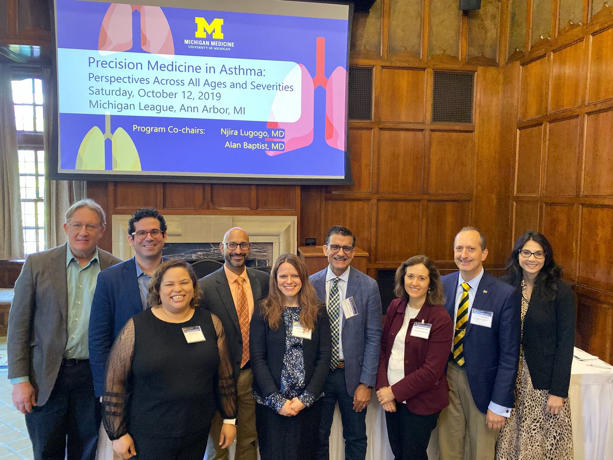 The precision medicine asthma conference has been excellent today with world renowned experts giving great talks to the audience.