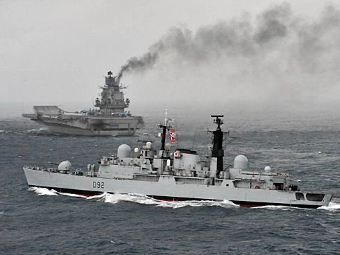 to shadow the warships of the West, particularly capital ships, and we would do the same to theirs, after the fall of the Soviet Union these interactions ceased but in recent years there has been a resurgence in this activity, so this was more than common practise./3