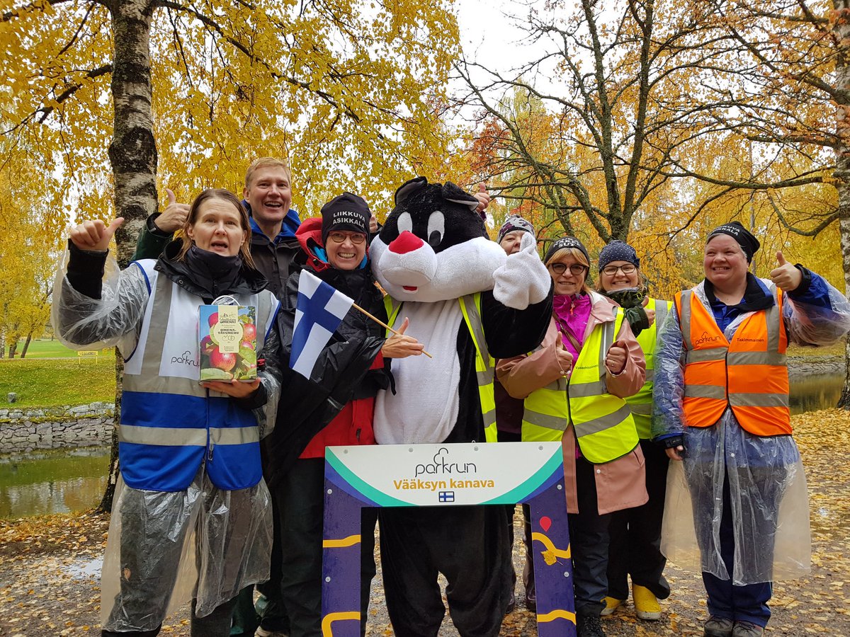 haapanen_petri's tweet image. #parkrun ja #suomenliikkuvinkunta sopivat hyvin yhteen. Vääksyn kanava Park run is going strong for 2nd Park run year.
