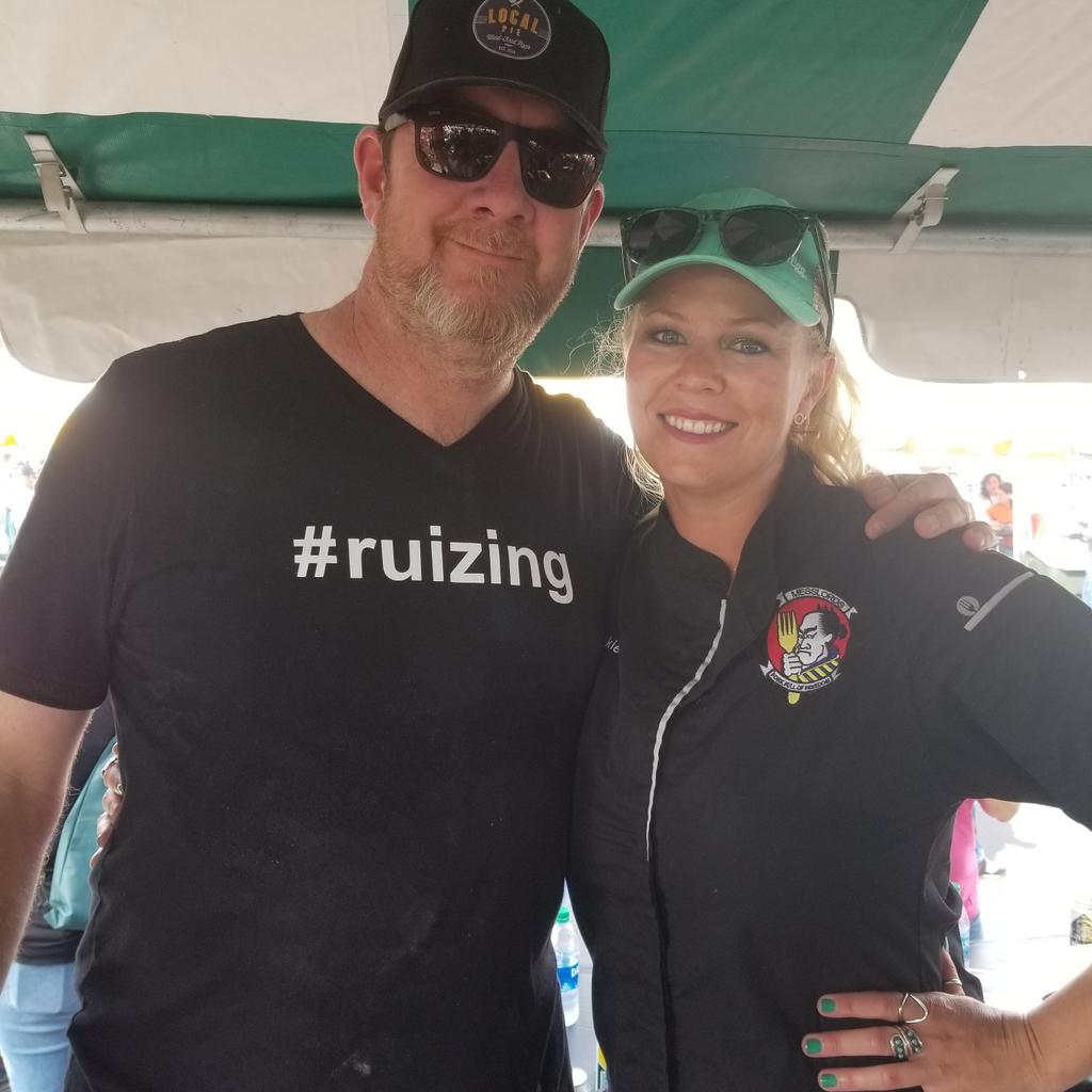 1cheflee's tweet photo. This is a good day #ruizing with @LinkieMarais at egg fest with @pizzadashporta miss you brother #messlords https://t.co/8xcIWsoY8P