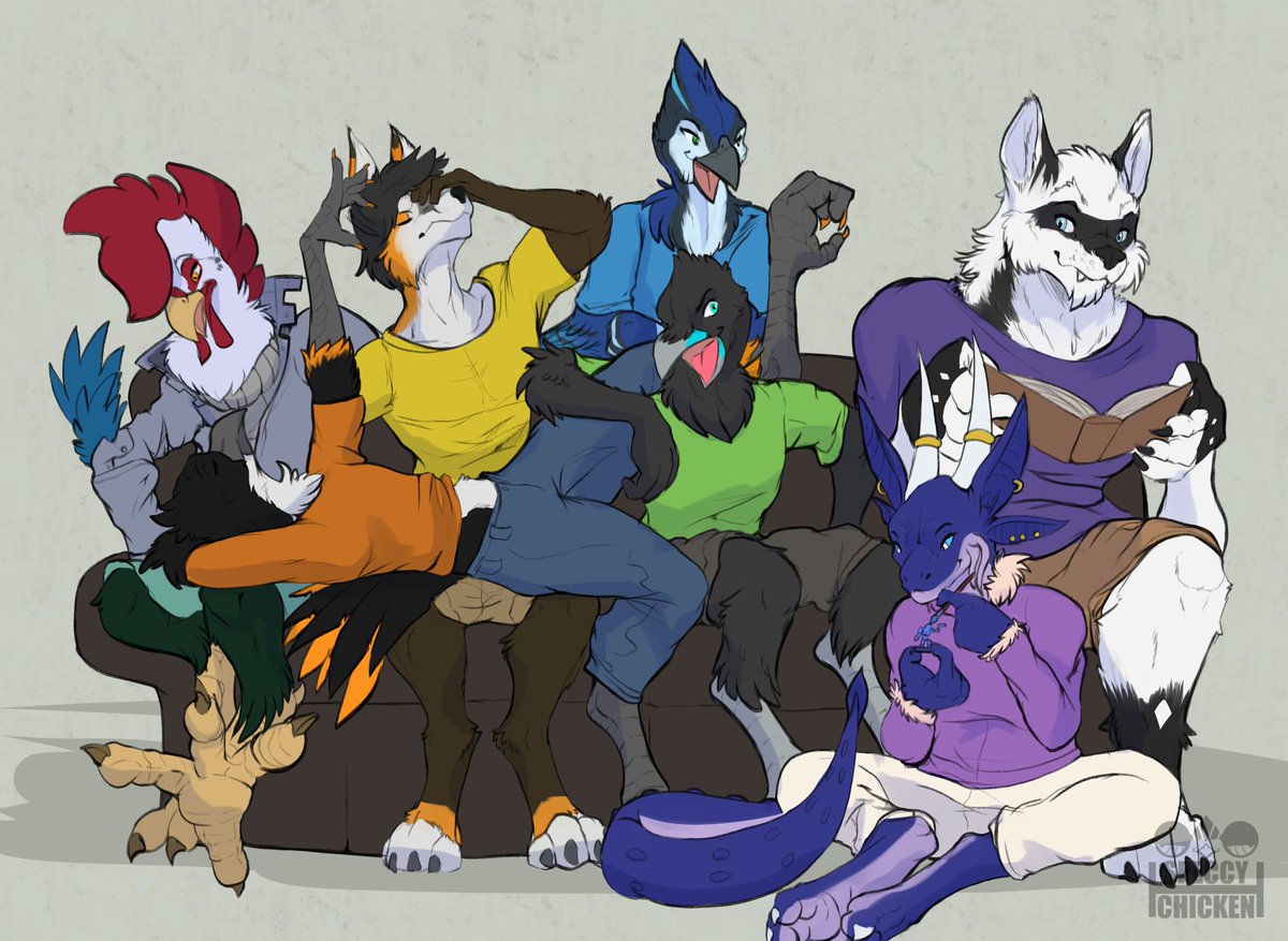 Drew my buddies at Camp con, had a heck of a fun time with em and I hope to do it again sometime.