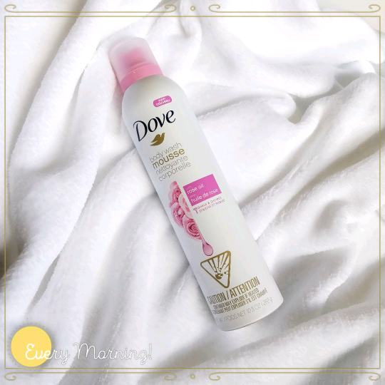 Smelling like 🌹🌹🌹<a href="/Influensterca/">Influenster Canada</a> <a href="/dovecanada/">Dove Canada</a> #dovebodywashmousse #dovepartner #gotitfree #complimentary