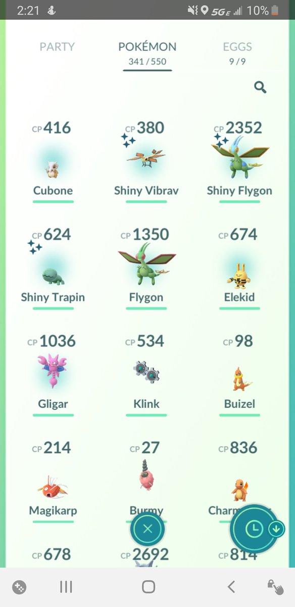 Farfromkyle's tweet photo. Played a shit ton of pokemon go today lol for the trapinch event https://t.co/W3sOVk0UHU
