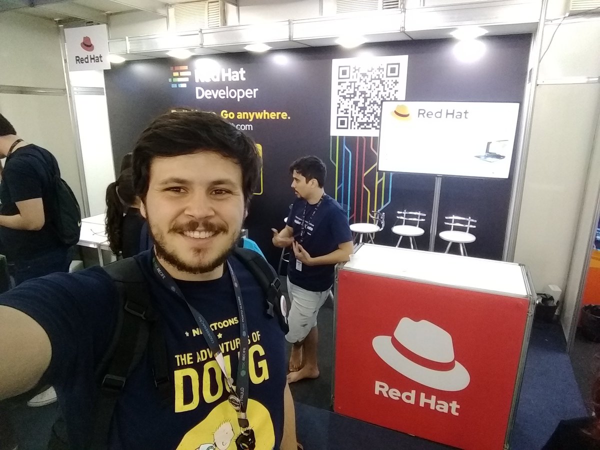 HugoIuri's tweet photo. #RedHatNoTDC #TheDevConf https://t.co/meAfgWEOLV