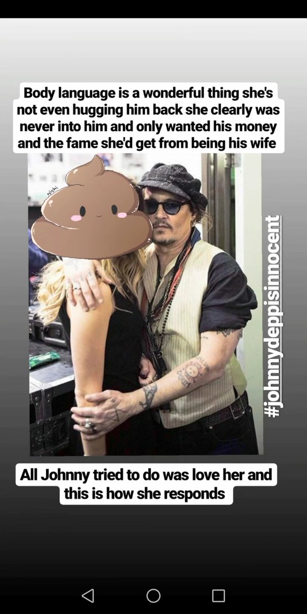 johnnydepppearl's tweet photo. #johnnydepp
#johnnydeppisinnocent
#amberheardisanabuser
#amberheard
#scambitch
#ambitch
#ihateamberheard https://t.co/mQWRRoukBa