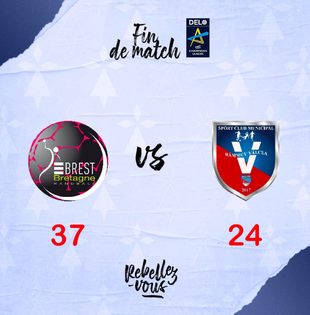 BBH_Officiel's tweet photo. #EHFCL VICTOIRE DU BBH !!! 👊⚫️⚪️
Grâce à une 1e période parfaite, le @BBH_Officiel a décroché sa deuxième victoire de la saison en @ehfcl en disposant de #Valcea, 37-24.
Les Rebelles poursuivent leur parcours parfait avec neuf victoires sur neuf.
Chapeau les filles !!! 👏👏👏 https://t.co/vM8Ya9N1uT