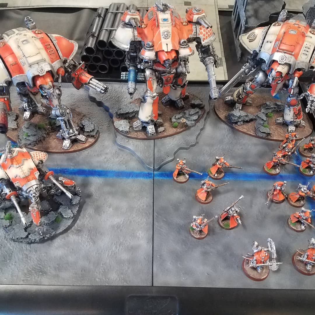 ODTGaming's tweet photo. Warhammer 40k at @FlatCon #flatcon #flatcon2019 benefitting #relayforlife #wh40k #warhammer40k #warhammer #gamesworkshop https://t.co/mzj0DpRycu