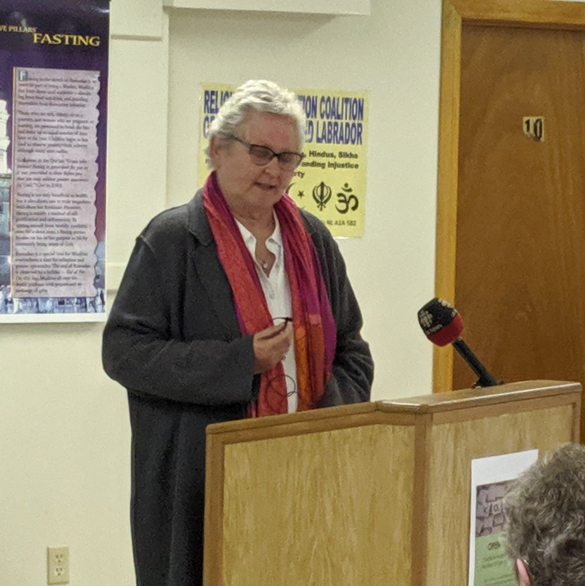 Michaelmas709's tweet photo. Next speaker is @AMAnonsenNDP, NDP candidate from #sjsmp at #openhousenl
#elxn43 @AnglicanEastNL @NLRSAC https://t.co/aF0TXprXXm