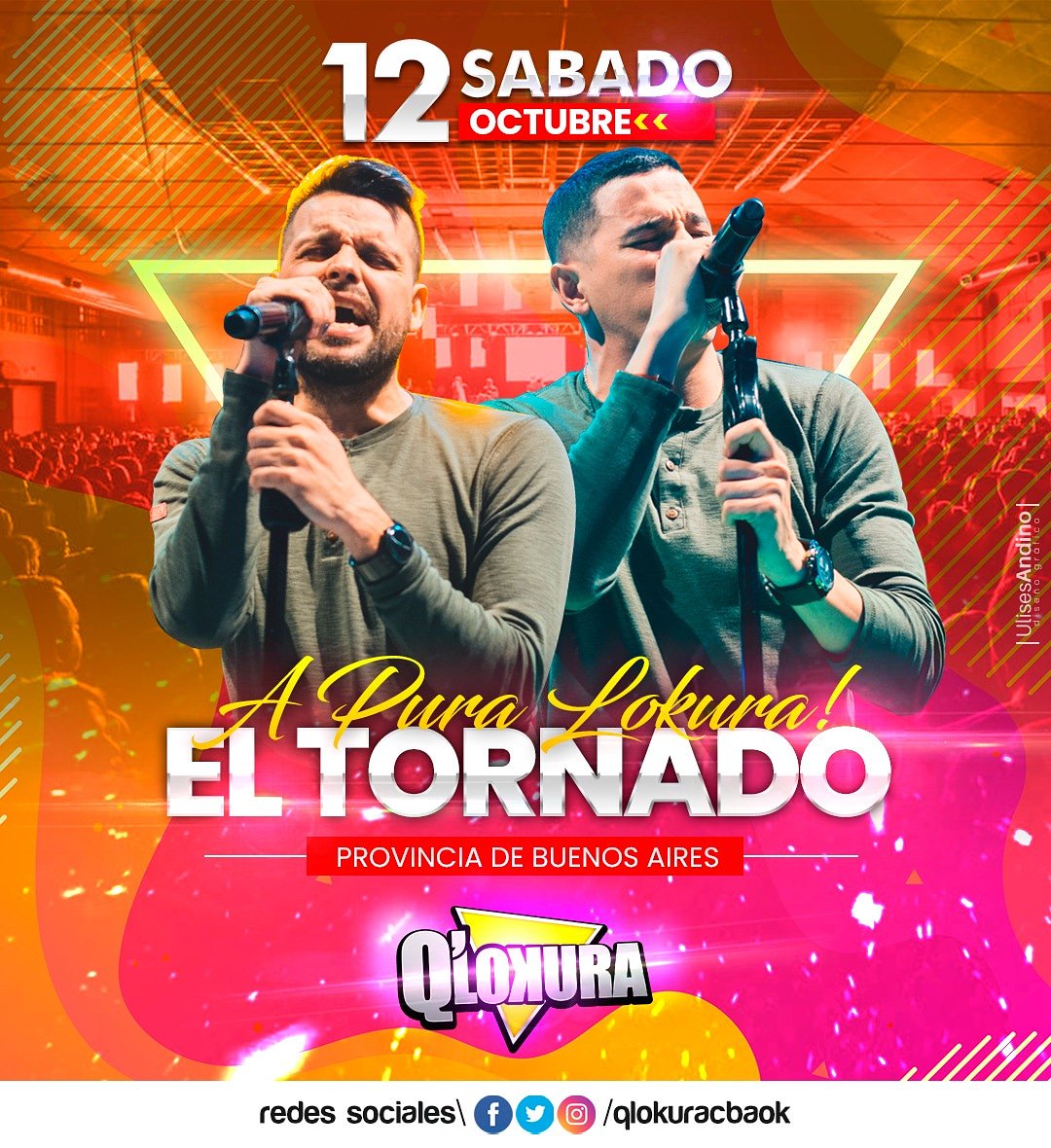 qlokuracbaok's tweet photo. ¡Hoy Q'Lokura en #BuenosAires !
¿Nos vemos?
#Qlk2019 👉😜 https://t.co/sCpfbwd4Bc