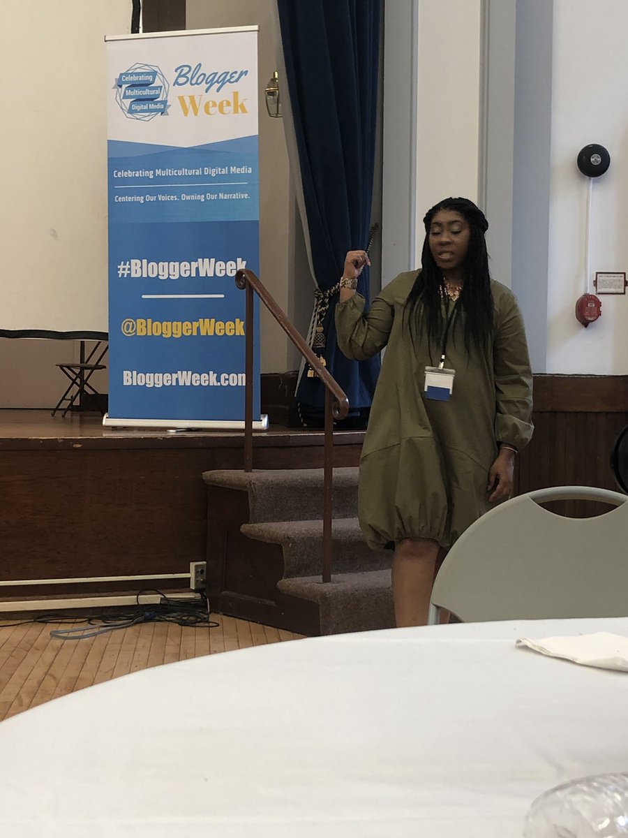 Impact_Write's tweet photo. Before her session ended, she challenged attendees to:
Pitch to at least one brand or sponsorship by Friday. When done, she wants to check in and hear how it went. Everyone is encouraged to DM her via Instagram.
@BloggerWeek #BloggerWeek https://t.co/LkvXGqmC1h