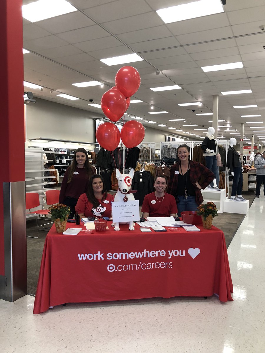 Hiring event in full force at T2073 Lincoln! Come by today or tomorrow between 10a-6pm and hear more about joining the team! #WorkSomewhereYouLove