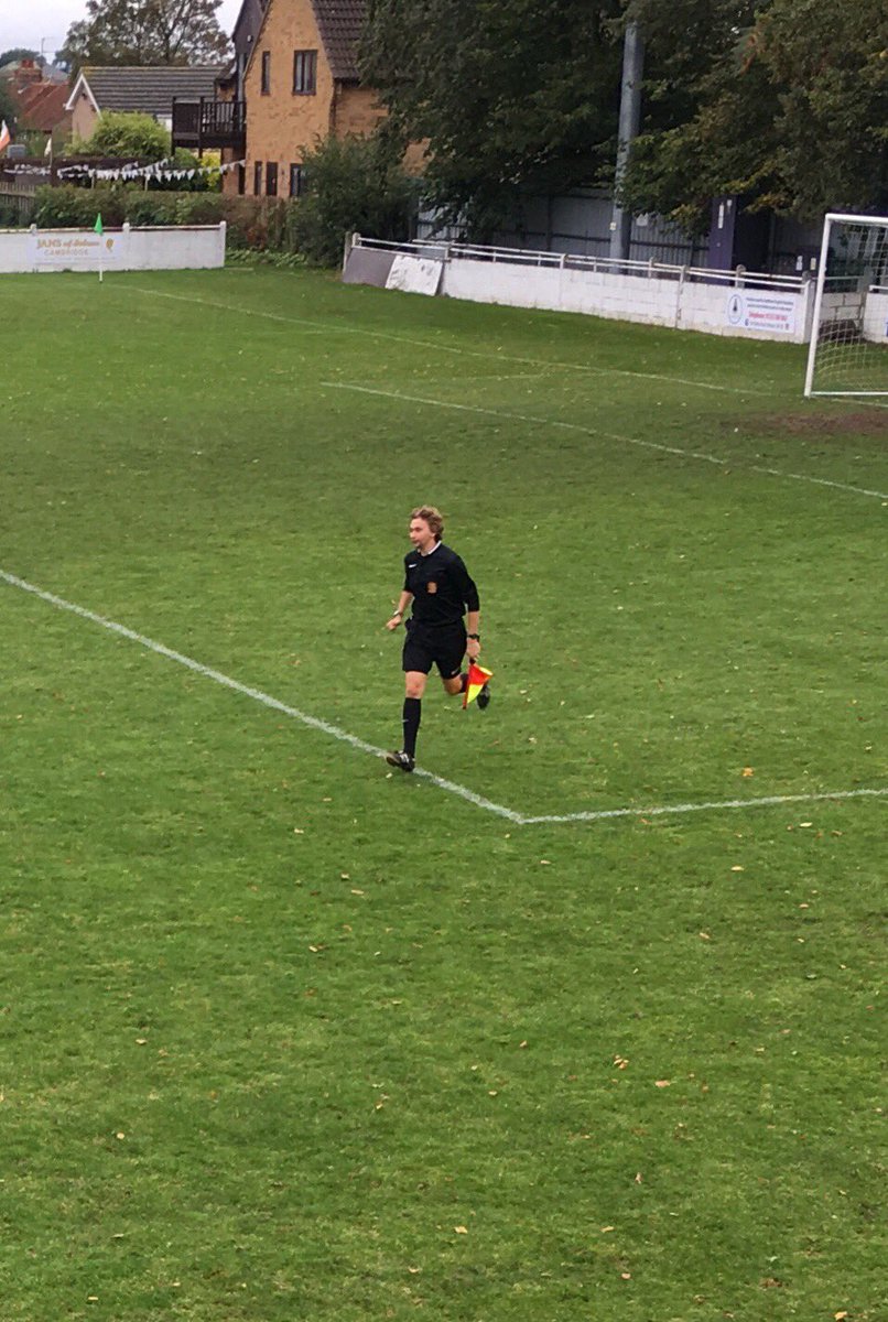 Not sure who our assistant was today <a href="/SohamTownRanger/">Soham Town Rangers FC</a> BUT unlike the referee he had a great game and talked to the players and acknowledged spectators in a good way , even if he disallowed <a href="/SamMulready/">Sam Mulready</a> goal 💚😀 credit due to this young fella. <a href="/Black_Whistle/">Black Whistle</a> <a href="/NonLeaguePaper/">The Non-League Paper</a>
