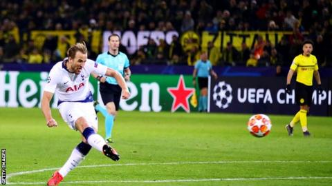 21 Dortmund 0-1 Spurs In the second leg we go over to Dortmund and put in arguably one of our greatest ever European away performances. Harry does the job, of course he does!
