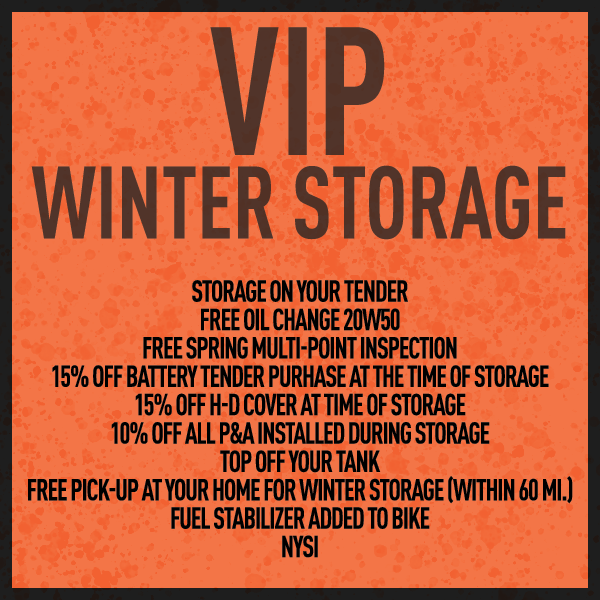 WoodstockHarley's tweet photo. Want VIP Winter Storage Service?
So many perks when you store with us, PLUS check out our Winter Add-Ons to sweeten the deal!
Stop by or call 845-338-2800 ext. 3 for more details & availability
#winterstorage #vipstorage #bikestorage #woodstockharley #winterbikestorage #vipwhd https://t.co/6TmRK7SHXt