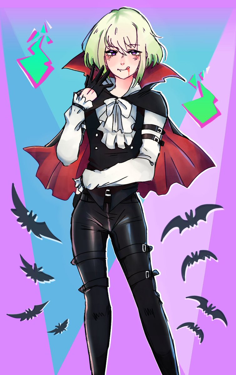 Took a drawying request from my blog and someone asked me to draw Vampire Lio so ofc I went feral

#PROMARE #LIOFOTIA #fanart #プロメア #PromareInktober