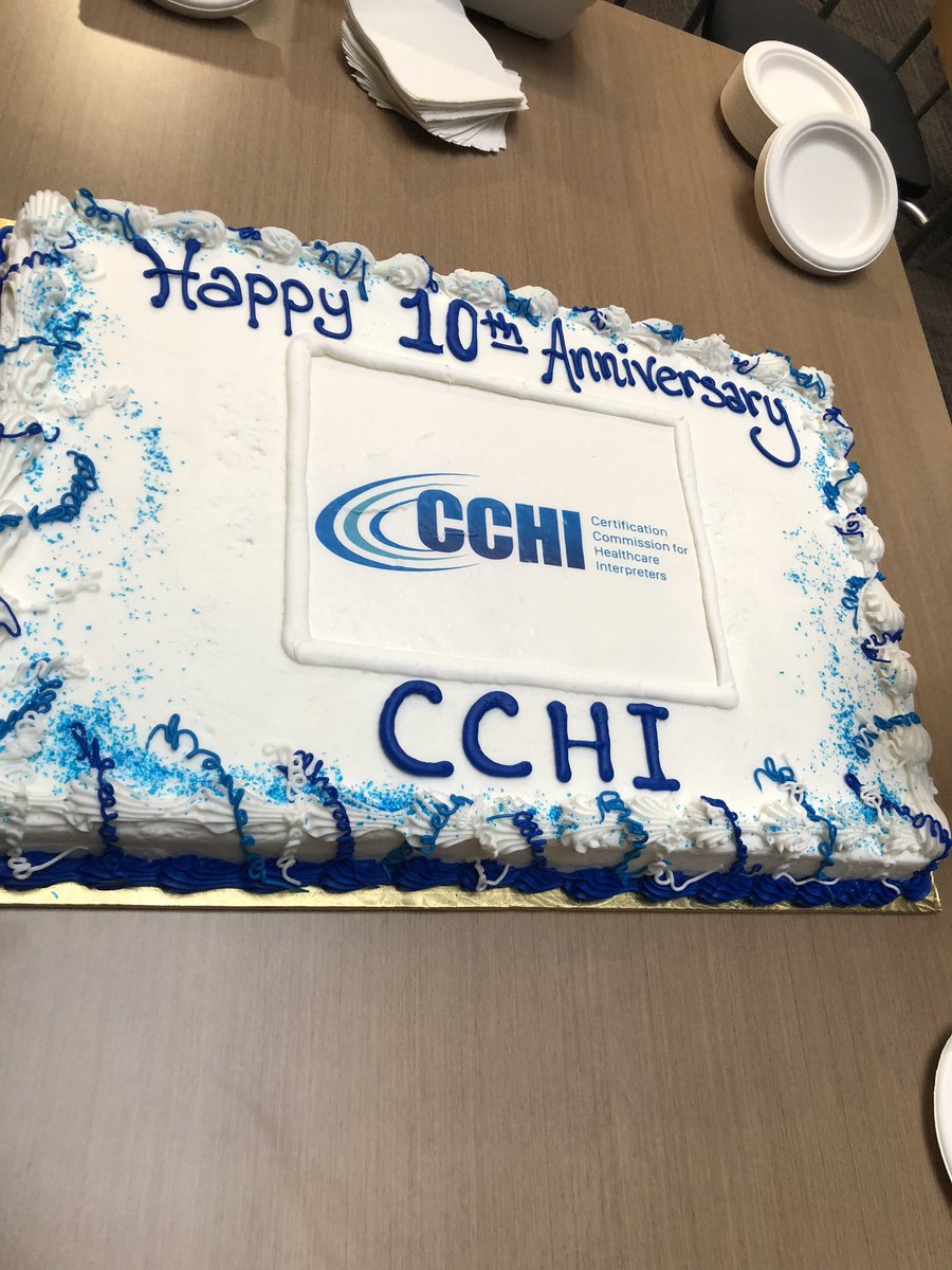 NCIHC's tweet photo. Proud sponsor for #CCHI10 National Healthcare Interpreter Certification Summit and happy 10 years @CCHIcertify https://t.co/rqAlcCwxWJ
