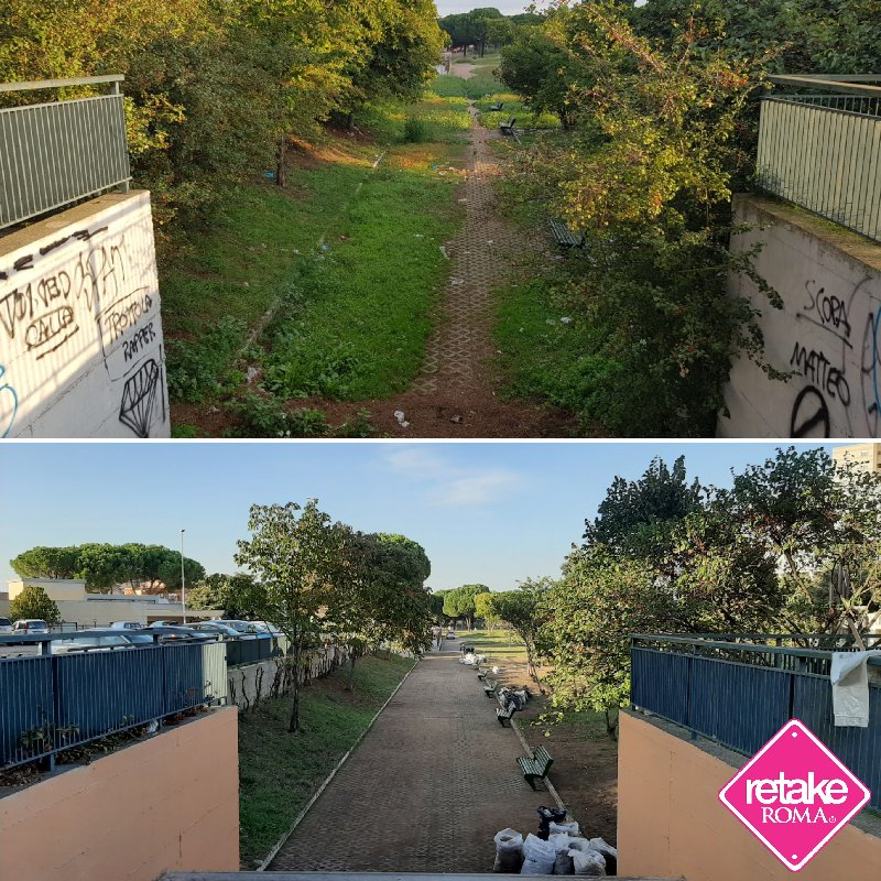 RetakeromaT's tweet photo. Non era utopia, solo una meraviglia da mettere in pratica.

@Retake_Roma 
#retakeroma
#sulatesta
#nonciarrendiamo
#Roma https://t.co/VQfEID69h2