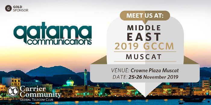 Connect with us at #MiddleEastGCCM2019 and find out how partnering with Qatama can help you.