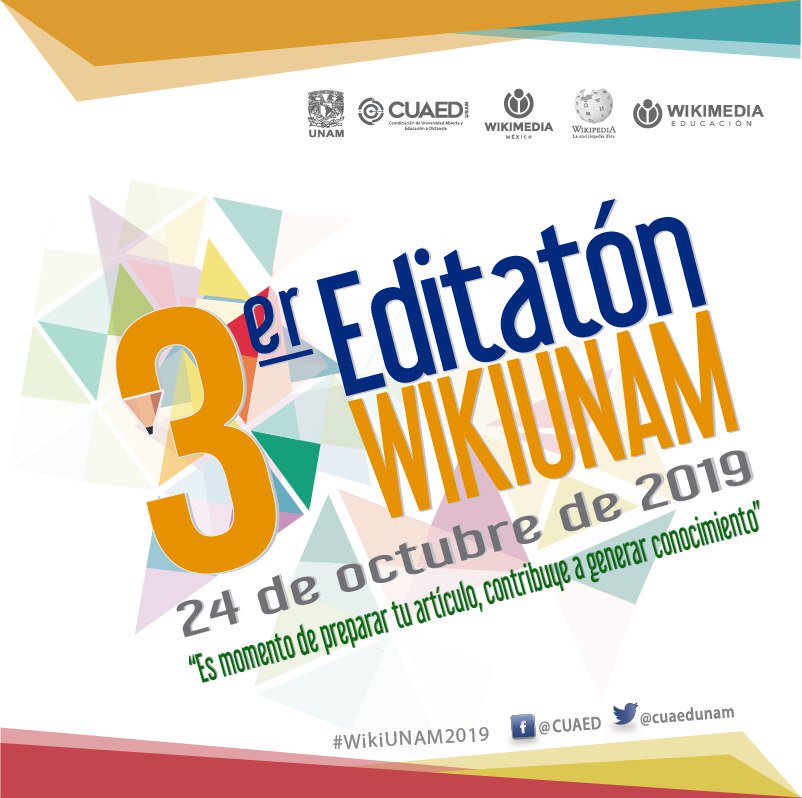 stellaparrae's tweet photo. #WikiUNAM2019 https://t.co/Vdd5cJYOEX