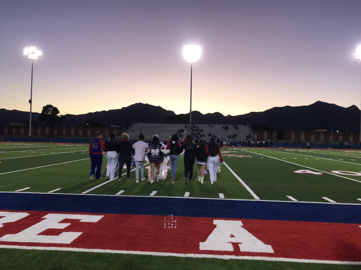 Friday Night Lights at our homecoming game! Sportsmanship exchange with some amazing students, and our one and only, Ms. Giba. Everyone worked extremely hard, and the spirit was off the charts. I am proud to be a Rocket!🚀💙❤️ #Elpasostrong #Rocketpride