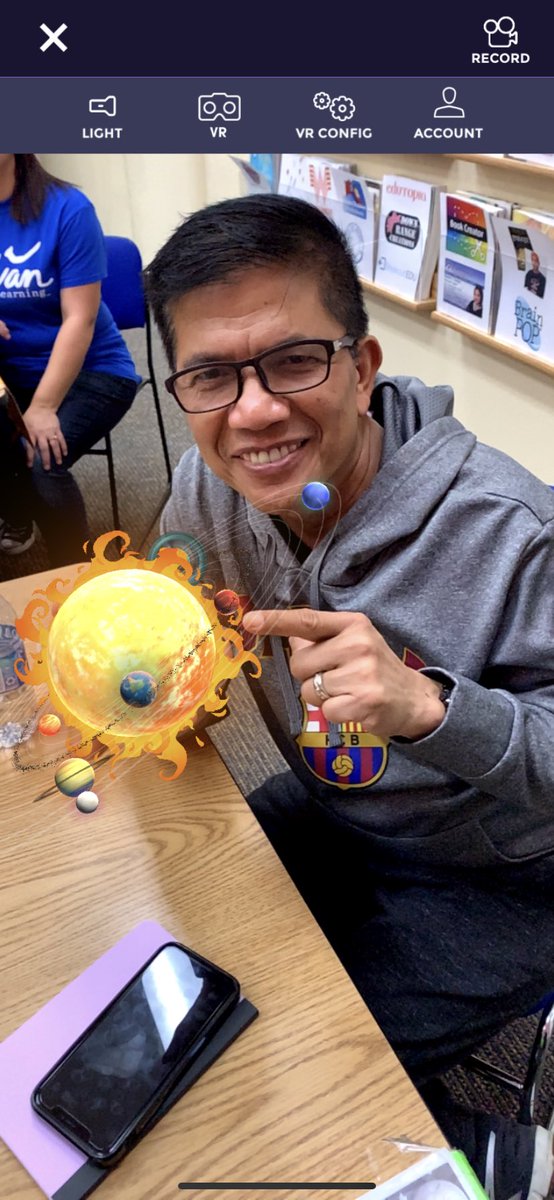 EdcampRGVSylvan's tweet photo. We couldn’t forget about Merge! Thank you for being a sponsor for Edcamp RGVSylvan. #mergecube #edcamprgvsylvan  @MergeVR @mergeedu #universeinourhand https://t.co/aWr7u3zGuJ